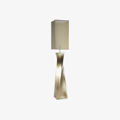 Quatropi Envy Lighting Designer Standard Floor Lamp Large Gold Twiss Fl Mg