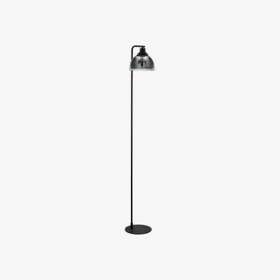 The Range Eglo Beleser Black Minimalist Floor Lamp - black