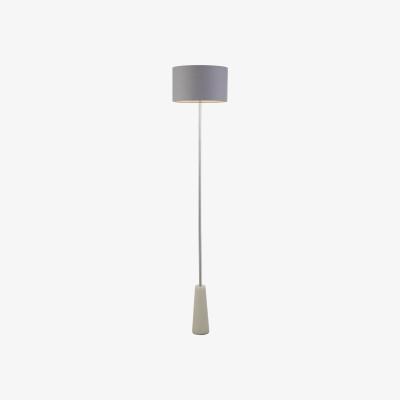 The Range Marble and Chrome Floor Lamp - Grey