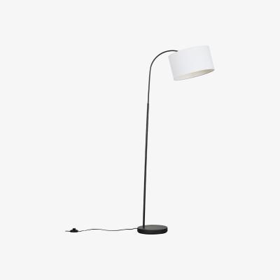 The Range Curva Trend Grey Floor Lamp Grey Shade - Grey
