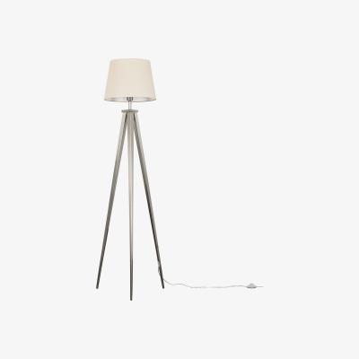 The Range Nero Tripod Silver Floor Lamp - Silver