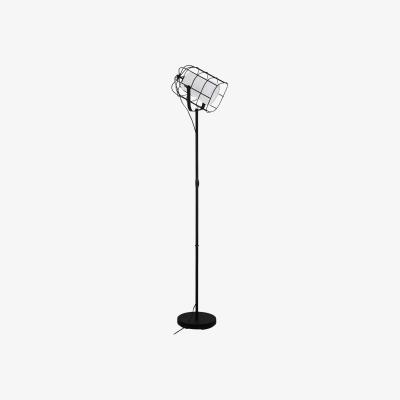The Range EGLO BITTAMS Black  White Floor Lamp - Black