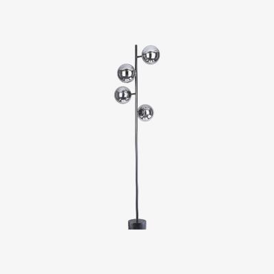 The Range Harper 4-Light Floor Lamp - Silver