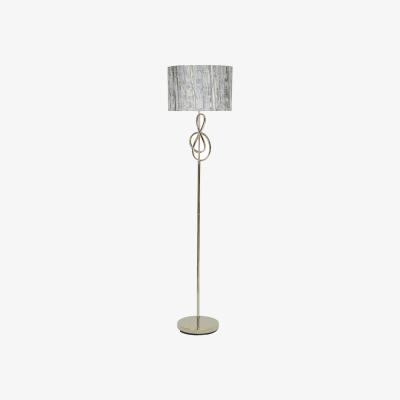 The Range G-Clef Design Metal Floor Lamp  - Grey