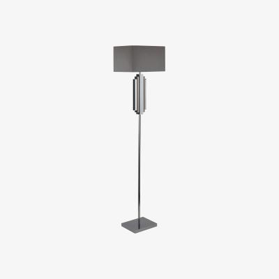 The Range Mirror Base Floor Lamp - Chrome