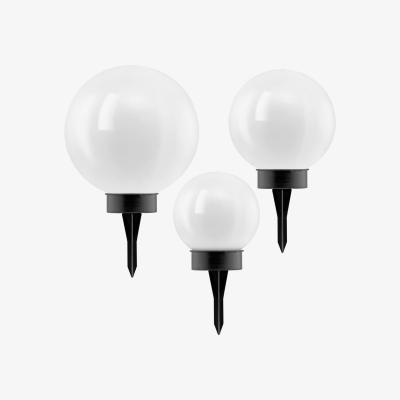 The Range EGLO Z_Solar White Spherical LED Ground Spike Set - white