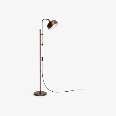The Range Industrial Floor Lamp - Bronze