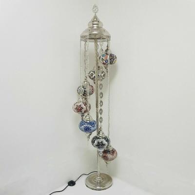 The Range Turkish Moroccan Floor Lamp Bohemian Mosaic - Yellow / 150cm