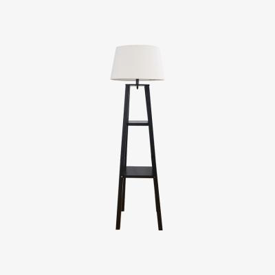 The Range Seville Wooden Shelf Floor Lamp -
