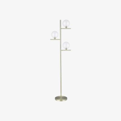 The Range Darcie 3-Light Floor Lamp - Gold