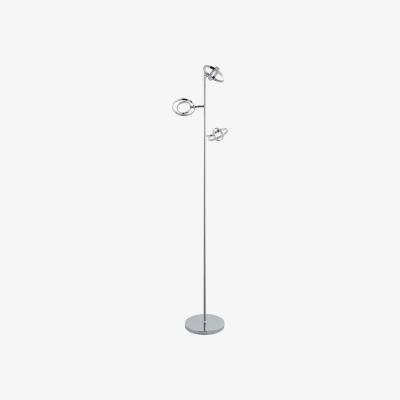 The Range Circle LED Floor Lamp - Silver