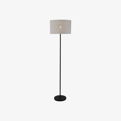 The Range Grey cut out floor lamp  - Black