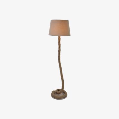The Range Nautical Rope Floor Lamp - Natural