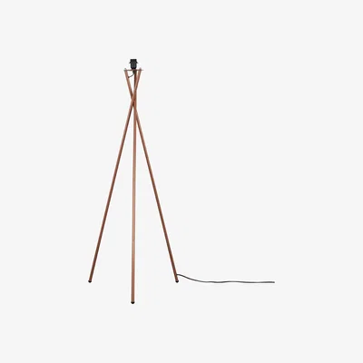 The Range Modern Tripod Copper Floor Lamp Base - Copper