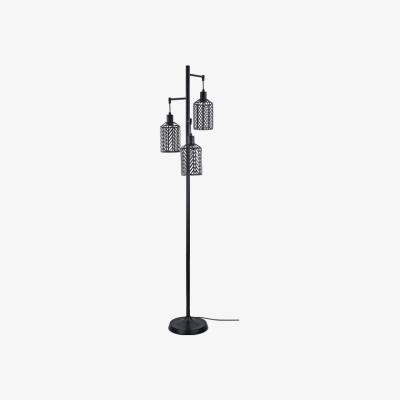 The Range Industrial Weaved Floor Lamp