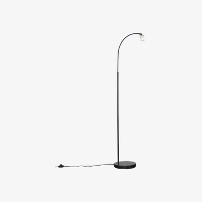 The Range Modern Designer Style Black Curved Stem Floor Lamp Base - Black