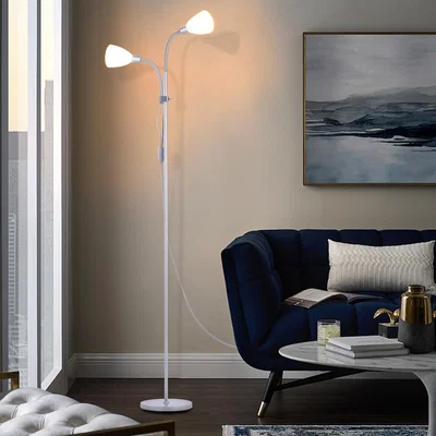 The Range Tree Led Floor Lamp - Silver