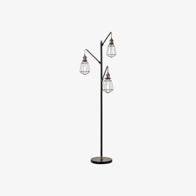 The Range Drax Cage Floor Lamp - Bronze