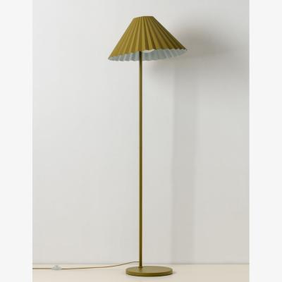 Rose & Grey Houseof The Pleat Floor Lamp Moss Green & Pale Blue