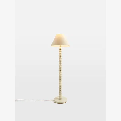 Soho Home Greyson Floor Lamp, Cream