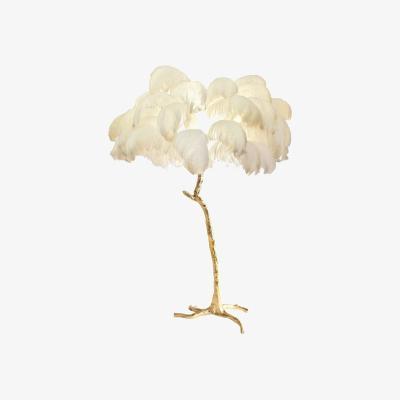 Tobias Oliver Aynhoe Park I The Feather Floor Lamp