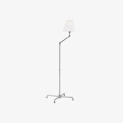 Tobias Oliver Hudson Valley I Classic No 1 Floor Lamp I Polished Nickel