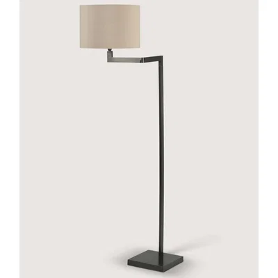 Tobias Oliver Porta Romana | Reading Floor Lamp | Gunmetal