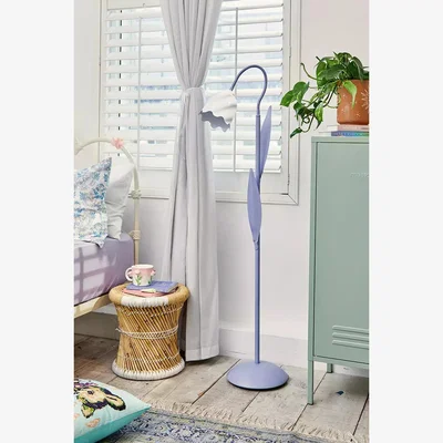 Urban Outfitters Urban Outfitters Tulip Floor Lamp - Lilac W: 40.6cm x H: 160cm