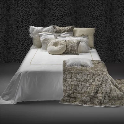 Amara Roberto Cavalli - New Gold Bed Set - Super King - White