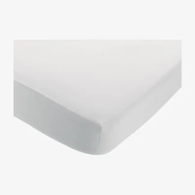 Habitat Habitat Linen White Fitted Sheet - Super King