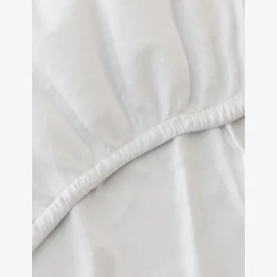 Marks & Spencer M&S Pure Cotton Kind to Skin Deep Fitted Sheet - 6FT - White, White