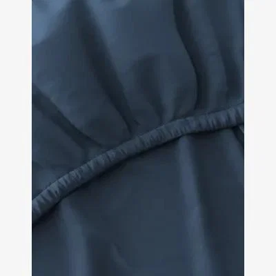 Marks & Spencer M&S Egyptian Cotton 400 Thread Count Extra Deep Fitted Sheet - 6FT - Navy, Navy