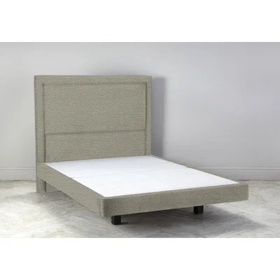 Perch and Parrow Hover 4'6 Double Size Bed Frame in Diamond Dust"