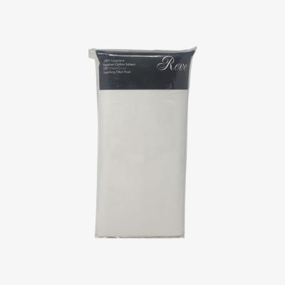The Range 600TC Superking Fitted Sheet  - Plain White