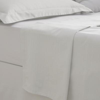 The Range Plain Dyed Flat Sheet - White / Superking