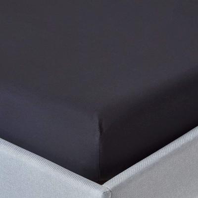 The Range 200 Thread Count Egyptian Cotton Fitted Sheet - Black / Small Double