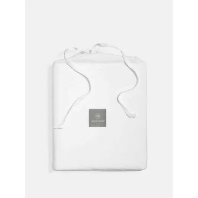 Soho Home House Fitted Sheet White, Super King