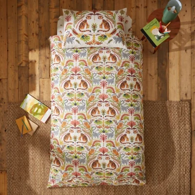 Dunelm Nature's Exhibitionists Duvet Cover & Pillowcase Set
