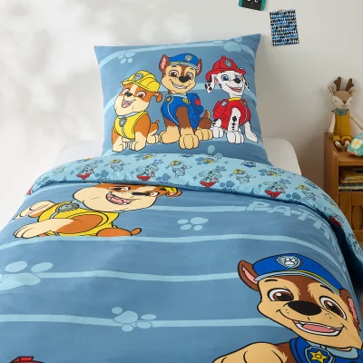La Redoute Child's Paw Patrol Duvet Cover Set in Cotton