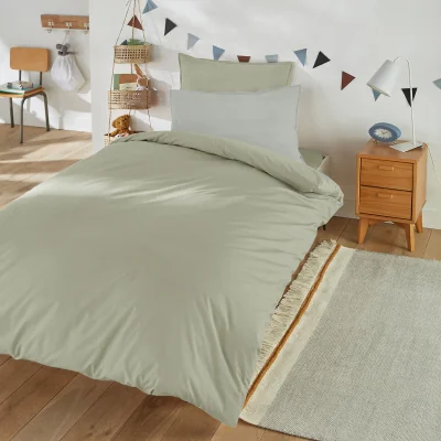 La Redoute Scenario 100% Organic Cotton Percale 200 Thread Count Child's Duvet Cover