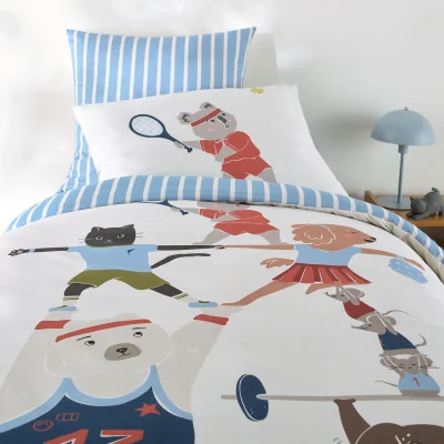 La Redoute Neilo Child's Duvet Cover in 30% Recycled Cotton