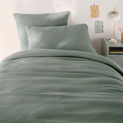La Redoute Child's Kumco Duvet Cover in Washed Cotton/Muslin