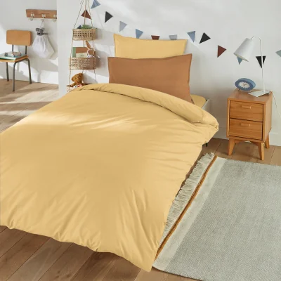 La Redoute Scenario 100% Organic Cotton Percale 200 Thread Count Child's Duvet Cover