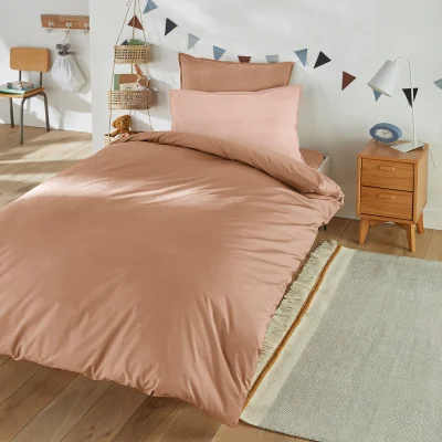 La Redoute Scenario 100% Organic Cotton Percale 200 Thread Count Child's Duvet Cover