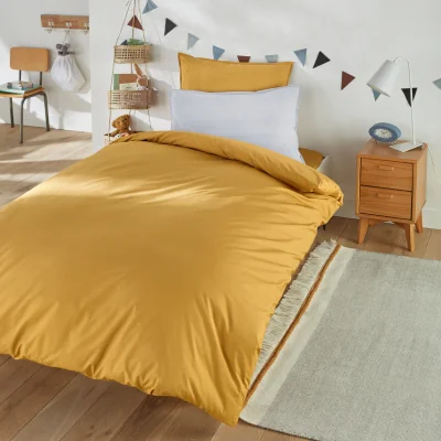 La Redoute Scenario 100% Organic Cotton Percale 200 Thread Count Child's Duvet Cover