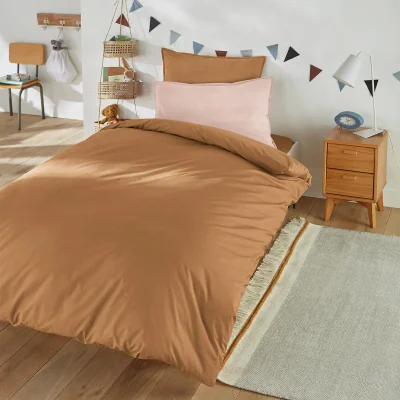 La Redoute Scenario 100% Organic Cotton Percale 200 Thread Count Child's Duvet Cover