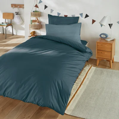 La Redoute Scenario 100% Organic Cotton Percale 200 Thread Count Child's Duvet Cover