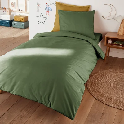 La Redoute Scenario Kids' Cotton Percale 200 Thread Count Duvet Cover