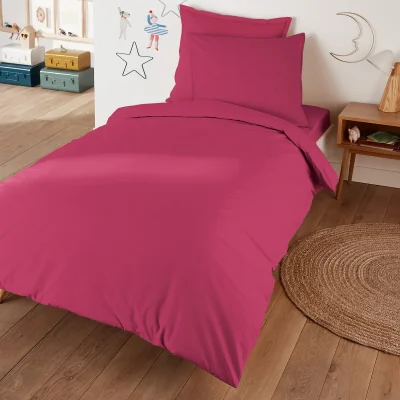 La Redoute Scenario Kids' Cotton Percale 200 Thread Count Duvet Cover