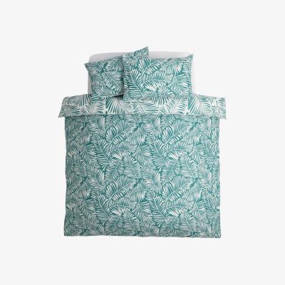 Habitat Habitat Global Abstract Leaf Green Bedding Set - Double